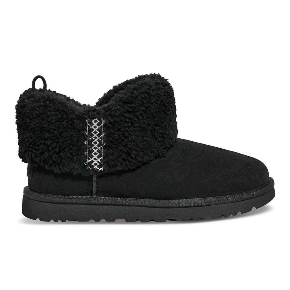 Ugg Classic Ultra Mini Braid Slip-On Booties - Picture 3 of 6